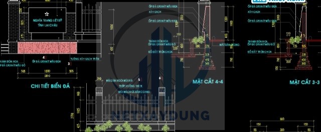 File thiết kế File autocad mẫu hàng rào đẹp